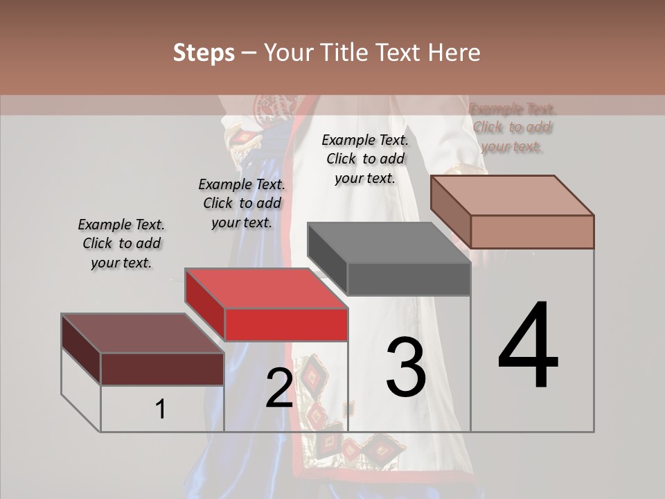 Lifestyle Old Knitting PowerPoint Template