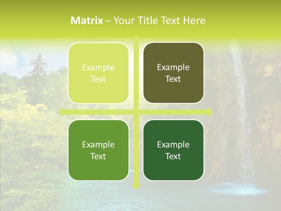 Forest Vibrant Beauty PowerPoint Template