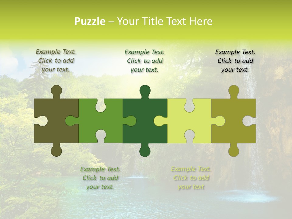 Forest Vibrant Beauty PowerPoint Template