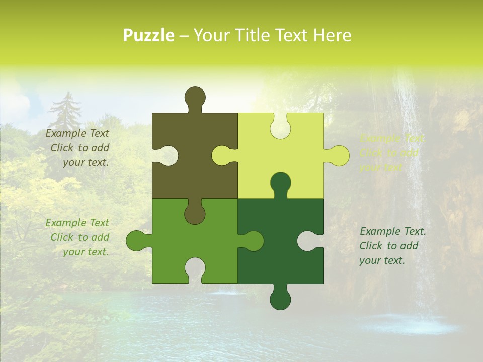 Forest Vibrant Beauty PowerPoint Template