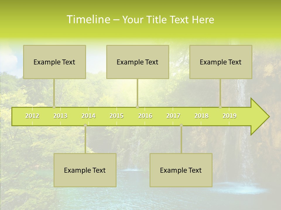 Forest Vibrant Beauty PowerPoint Template