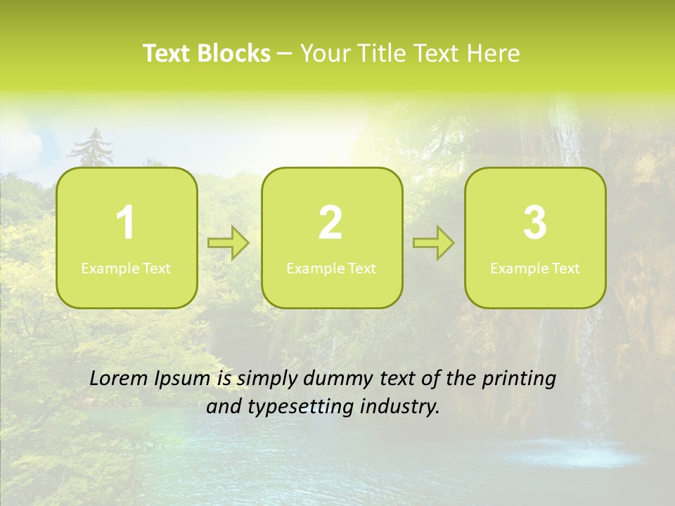 Forest Vibrant Beauty PowerPoint Template
