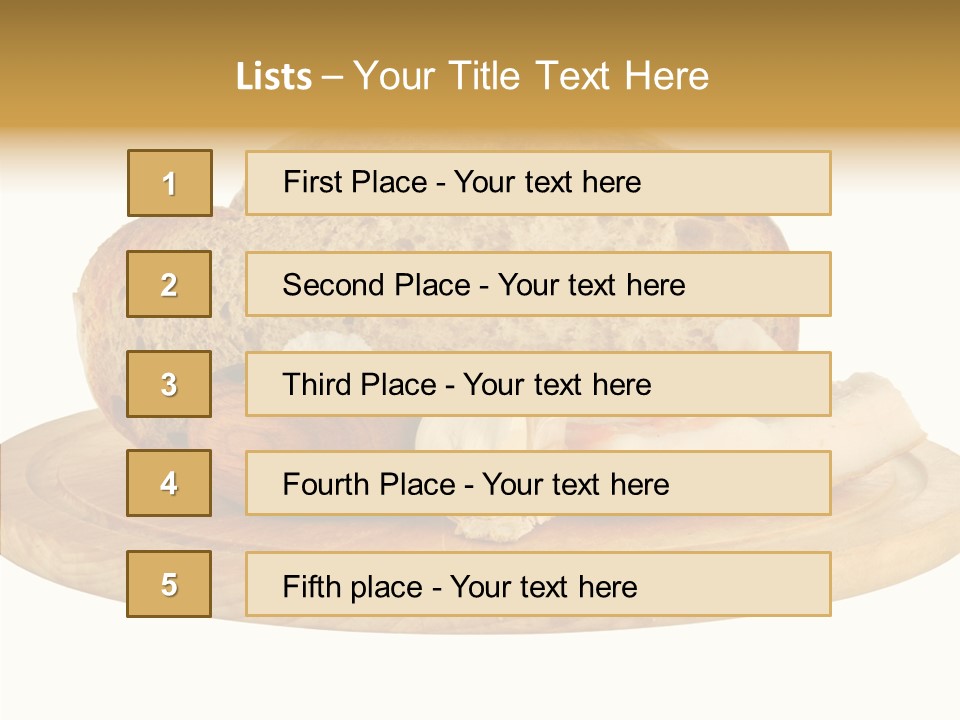 Life Full Breakfast PowerPoint Template