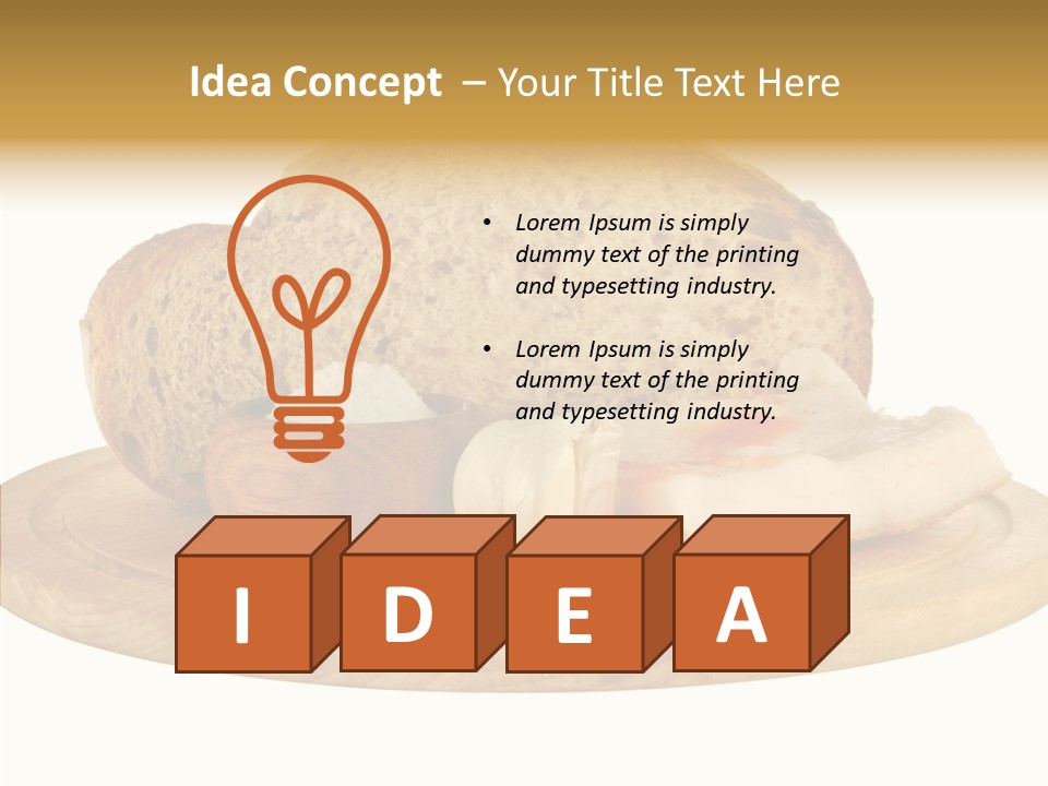 Life Full Breakfast PowerPoint Template