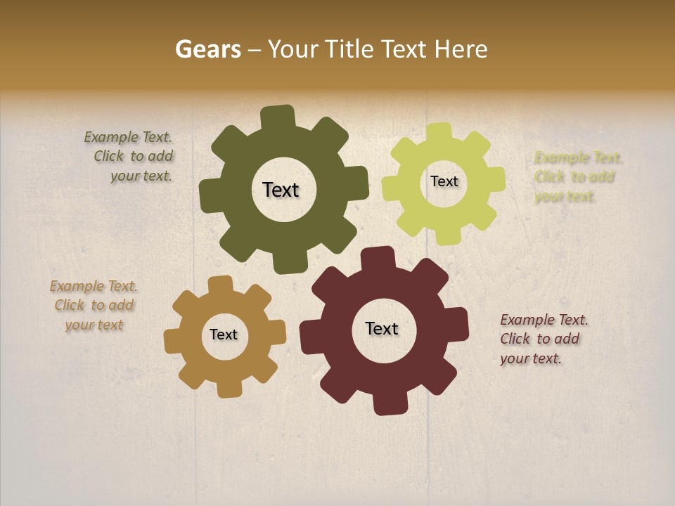 Grain Stains Ragged PowerPoint Template