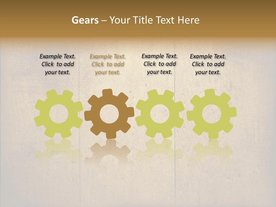 Grain Stains Ragged PowerPoint Template