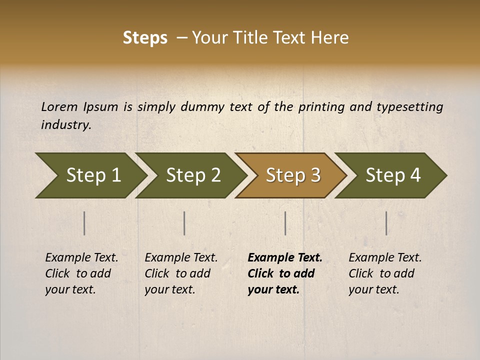 Grain Stains Ragged PowerPoint Template