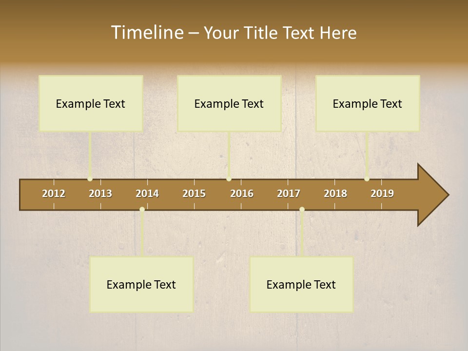Grain Stains Ragged PowerPoint Template