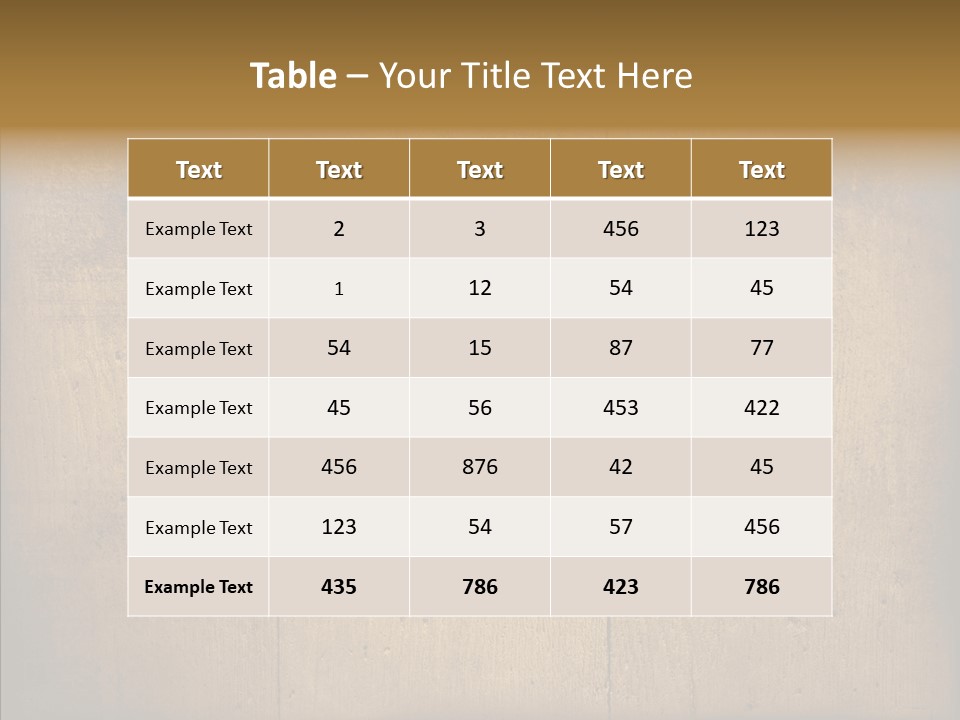 Grain Stains Ragged PowerPoint Template