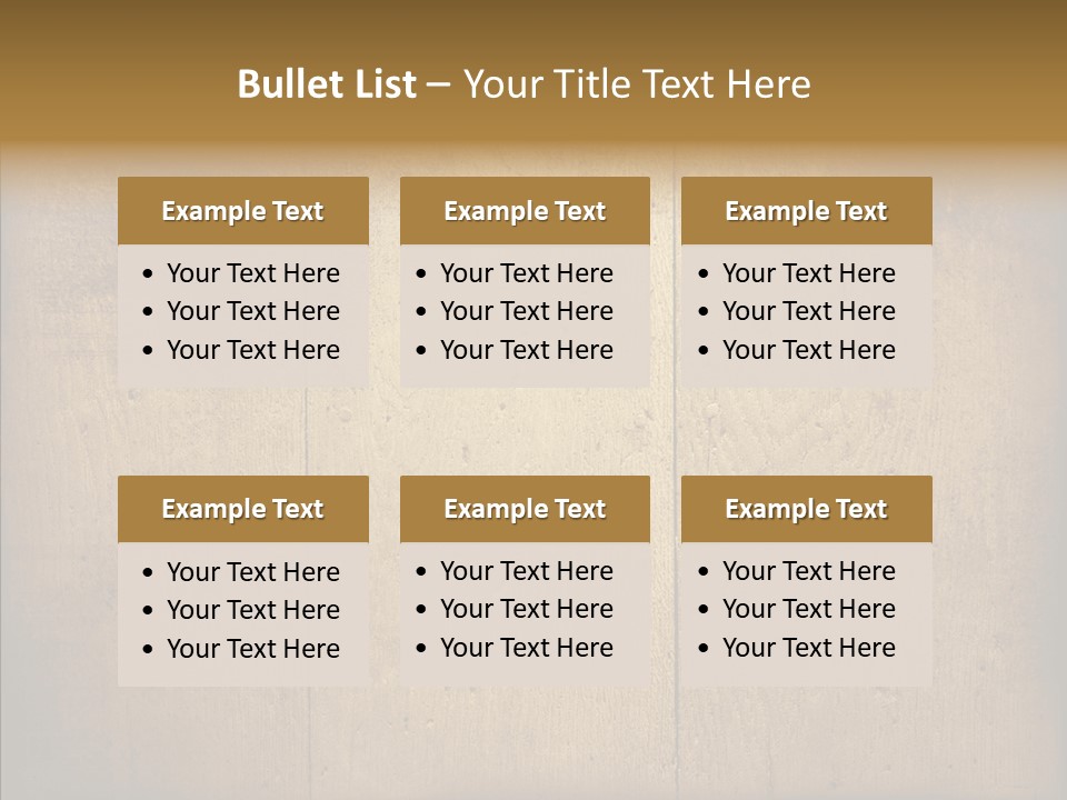 Grain Stains Ragged PowerPoint Template