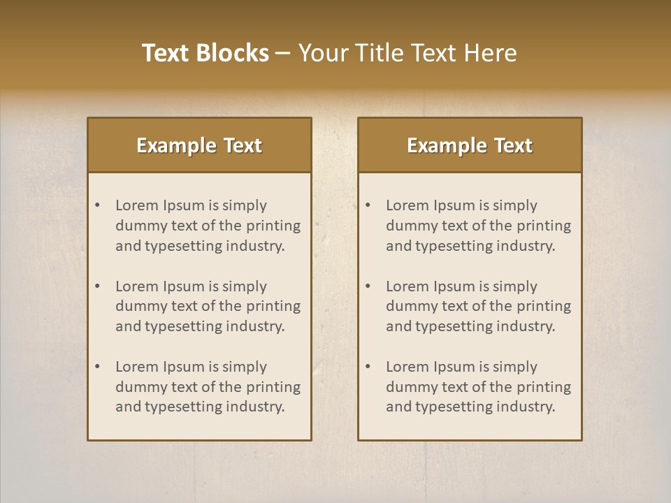 Grain Stains Ragged PowerPoint Template