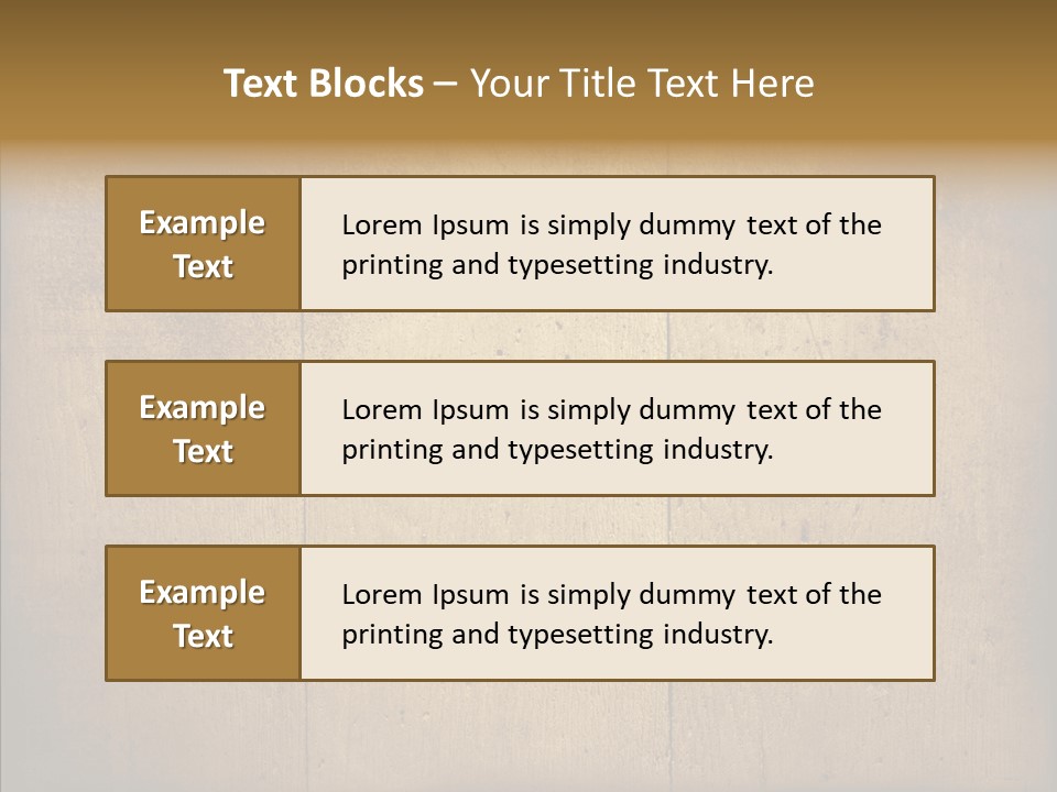 Grain Stains Ragged PowerPoint Template