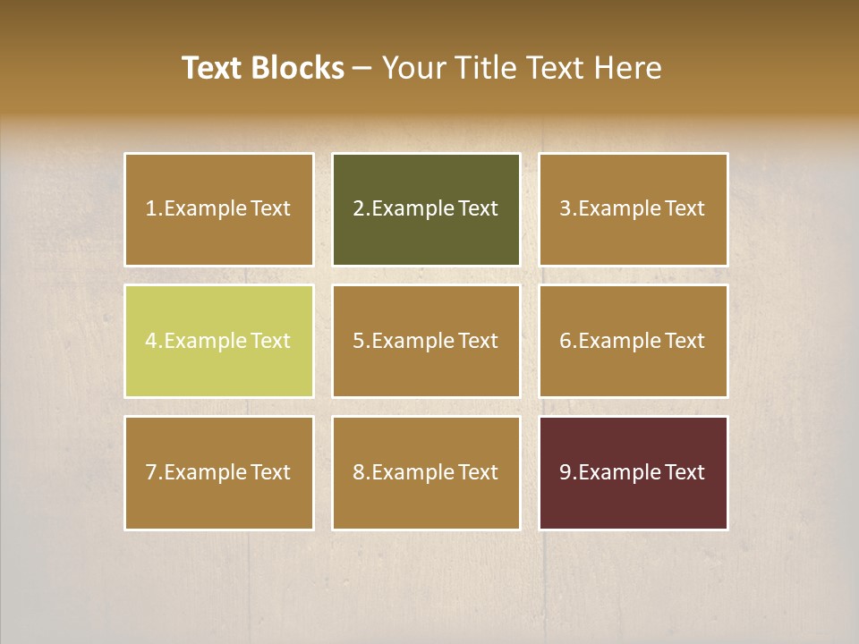 Grain Stains Ragged PowerPoint Template