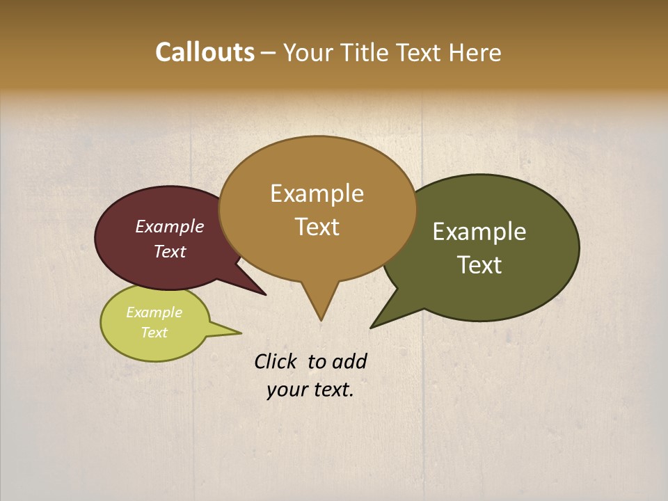 Grain Stains Ragged PowerPoint Template