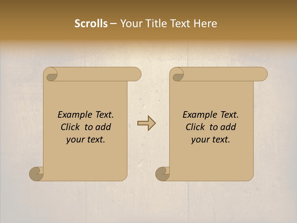 Grain Stains Ragged PowerPoint Template