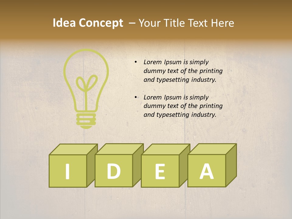 Grain Stains Ragged PowerPoint Template