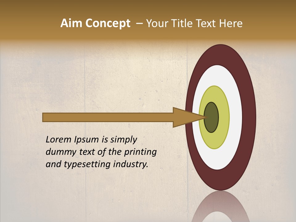 Grain Stains Ragged PowerPoint Template