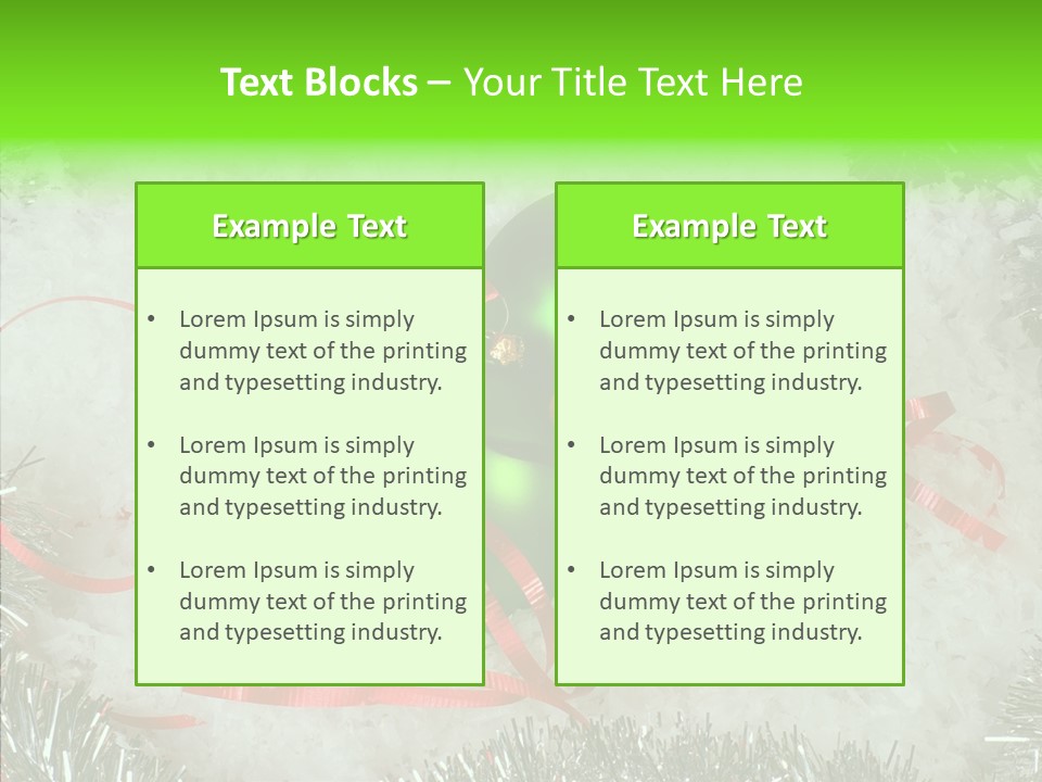 Silver White Curly PowerPoint Template