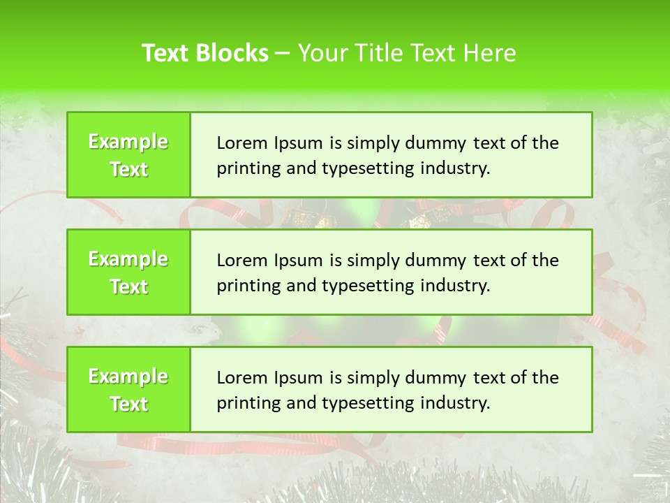 Silver White Curly PowerPoint Template