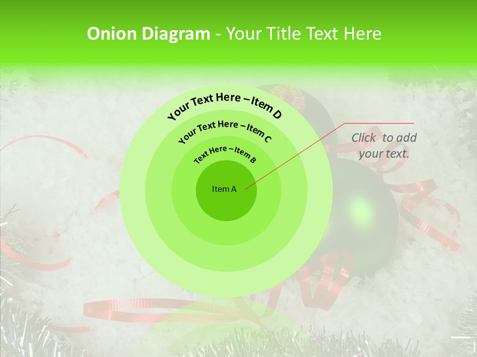 Silver White Curly PowerPoint Template