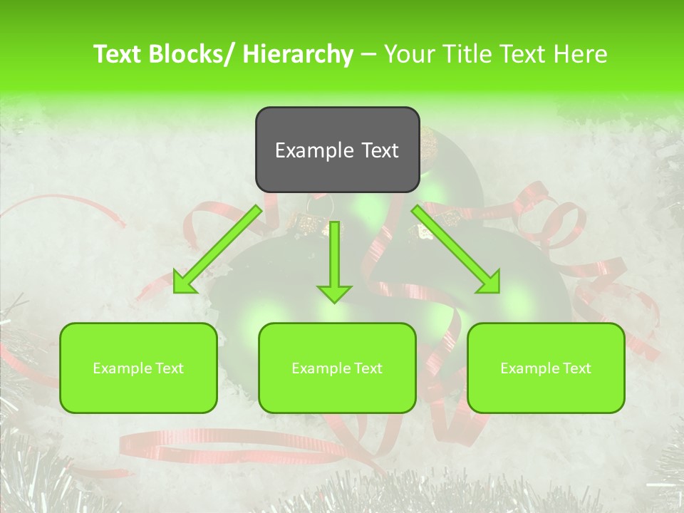 Silver White Curly PowerPoint Template