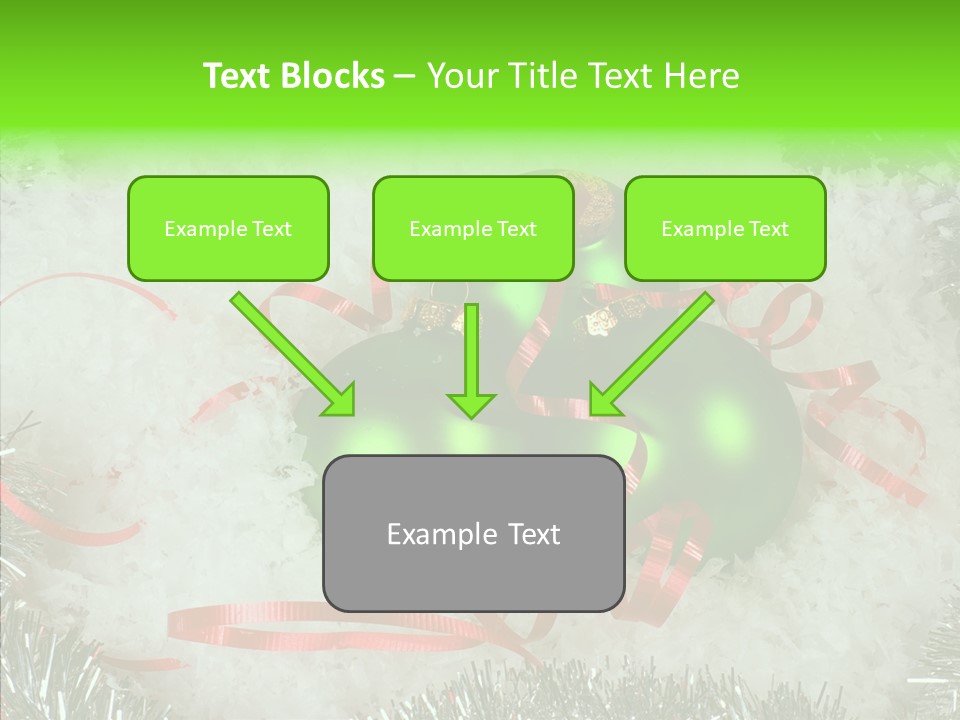 Silver White Curly PowerPoint Template