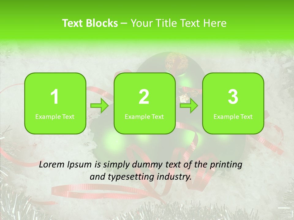 Silver White Curly PowerPoint Template