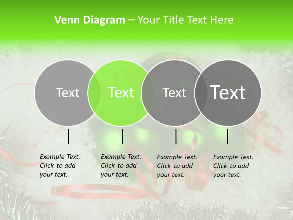 Silver White Curly PowerPoint Template