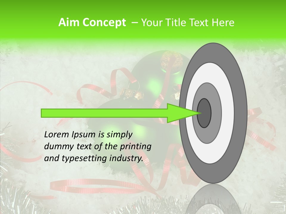 Silver White Curly PowerPoint Template