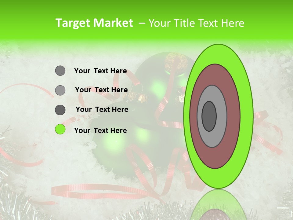 Silver White Curly PowerPoint Template