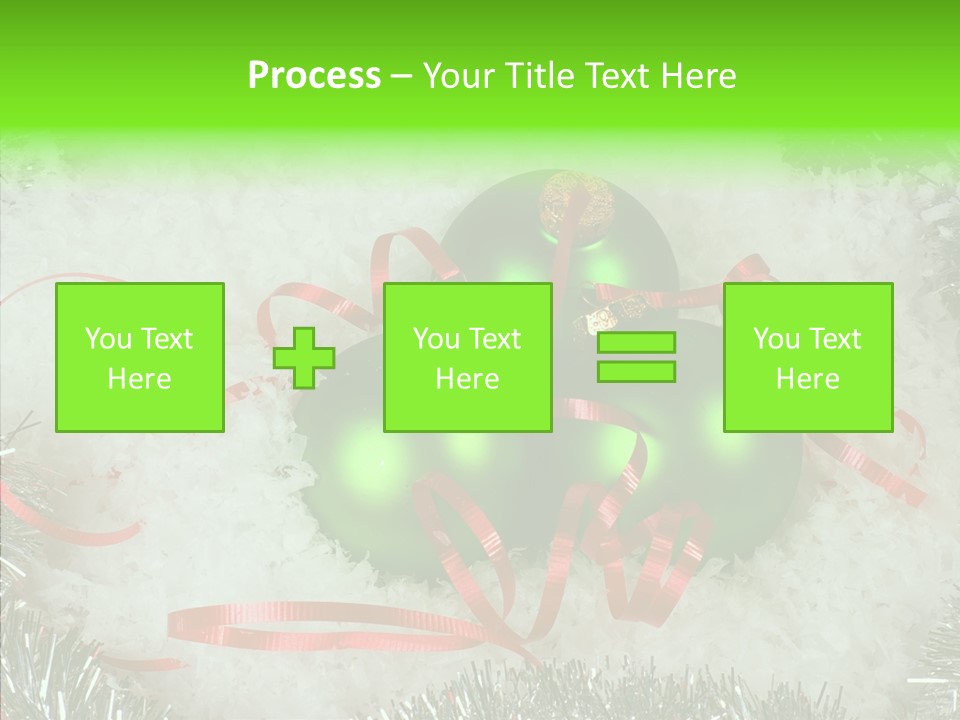 Silver White Curly PowerPoint Template