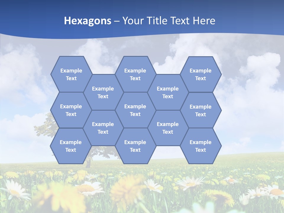 Flower Grass Blossom PowerPoint Template