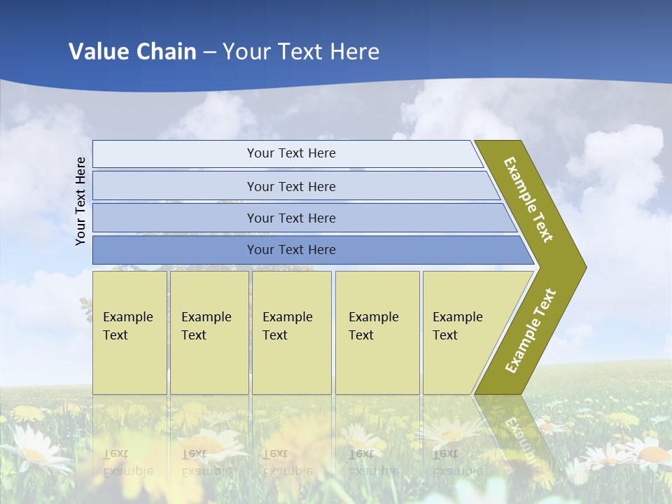 Flower Grass Blossom PowerPoint Template