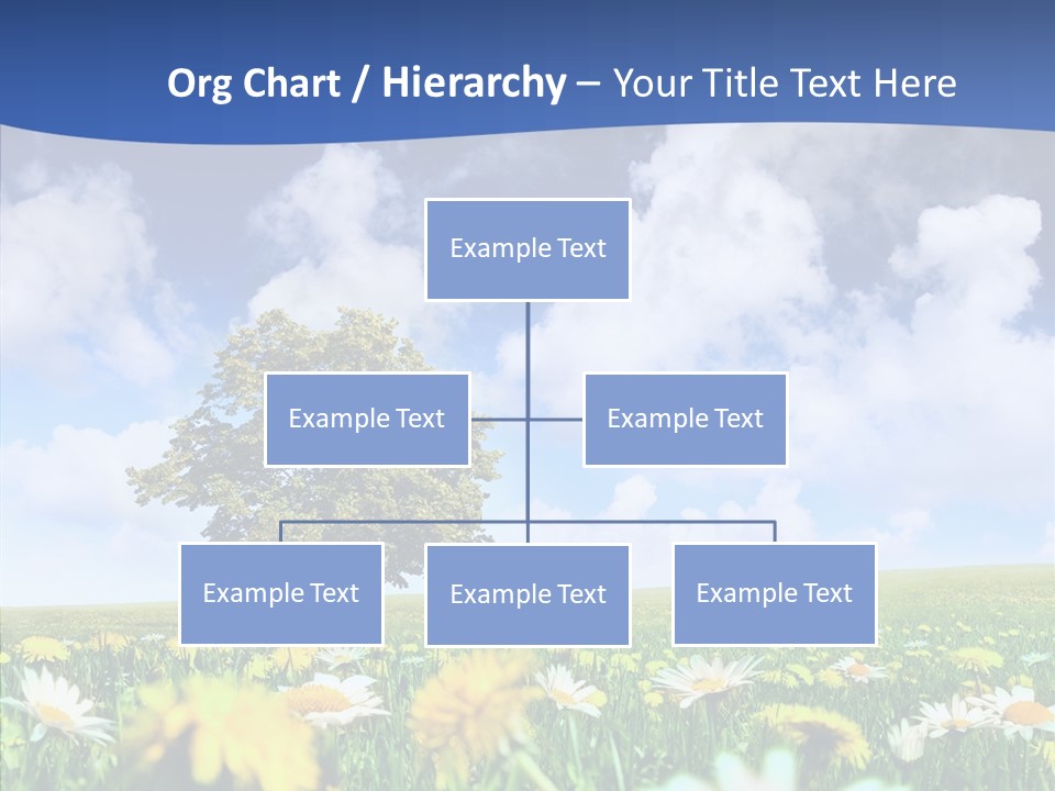 Flower Grass Blossom PowerPoint Template