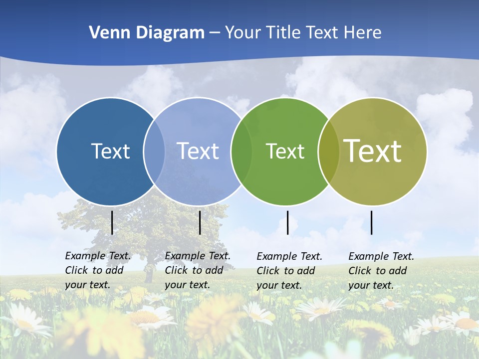Flower Grass Blossom PowerPoint Template