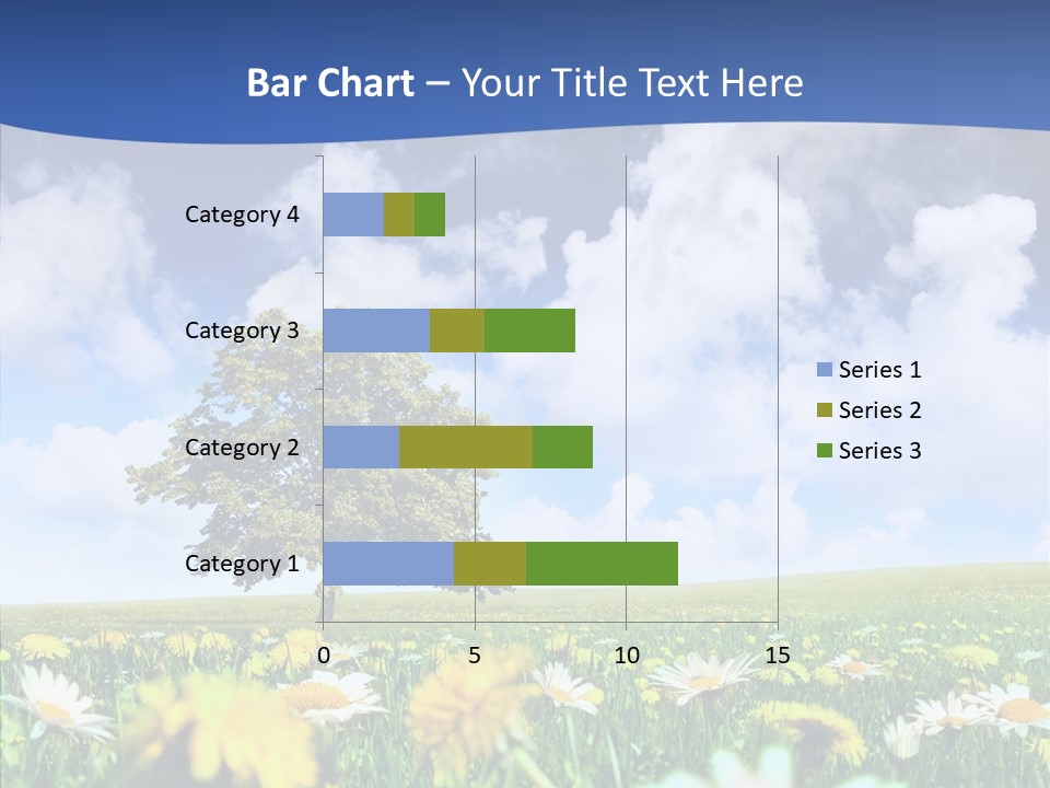 Flower Grass Blossom PowerPoint Template