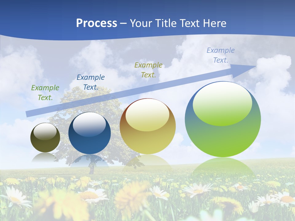 Flower Grass Blossom PowerPoint Template
