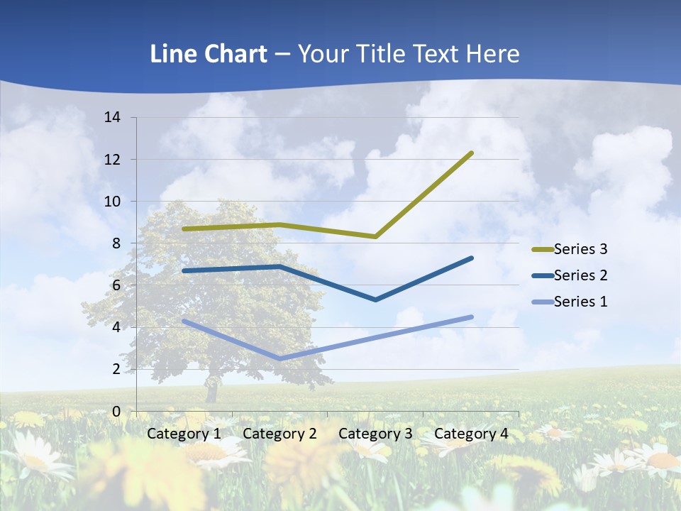 Flower Grass Blossom PowerPoint Template