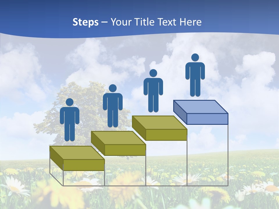 Flower Grass Blossom PowerPoint Template