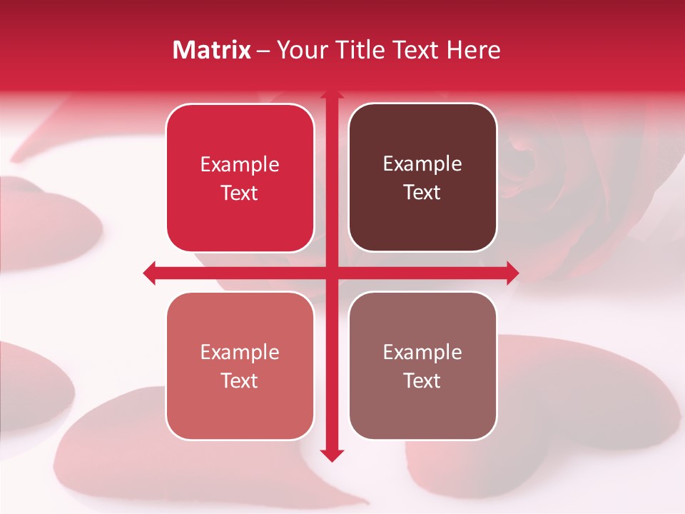 Greetings Marriage Botanical PowerPoint Template