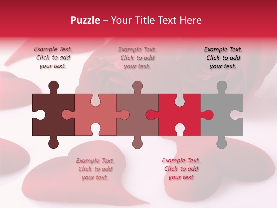 Greetings Marriage Botanical PowerPoint Template