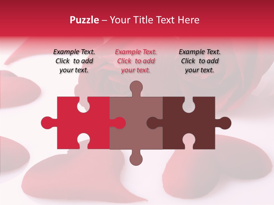 Greetings Marriage Botanical PowerPoint Template