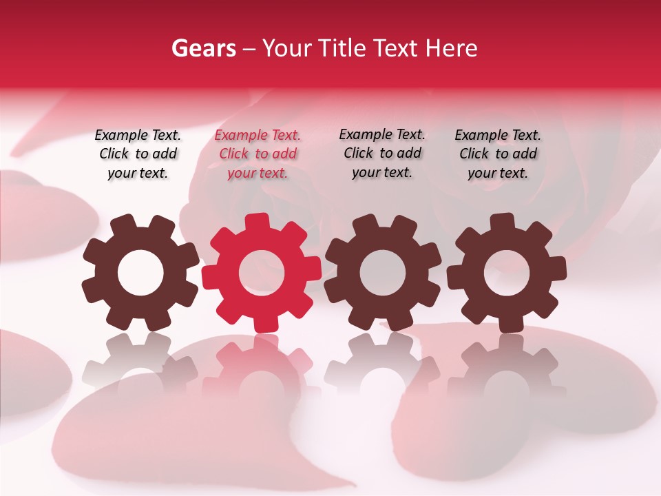 Greetings Marriage Botanical PowerPoint Template