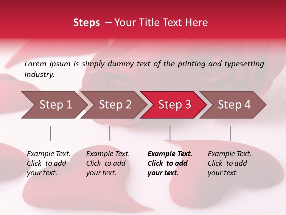 Greetings Marriage Botanical PowerPoint Template