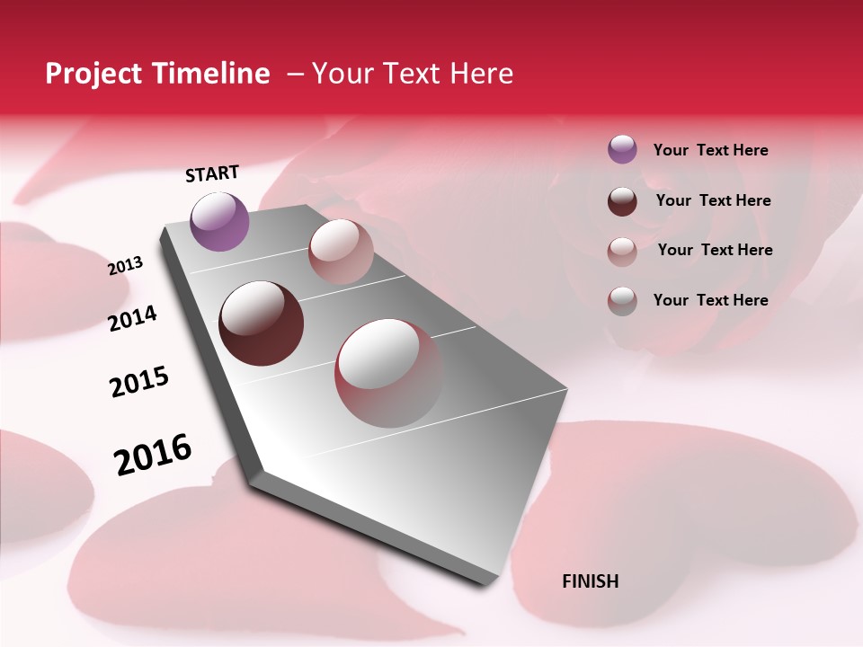 Greetings Marriage Botanical PowerPoint Template