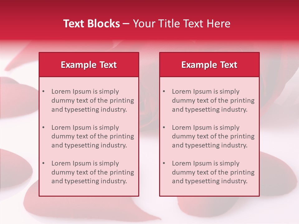 Greetings Marriage Botanical PowerPoint Template