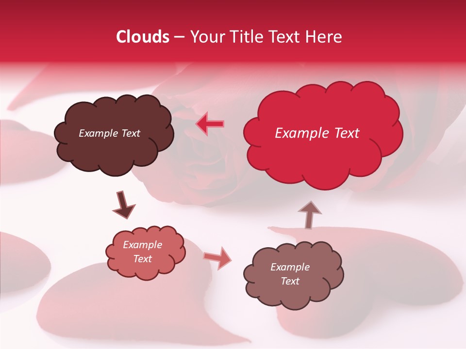 Greetings Marriage Botanical PowerPoint Template