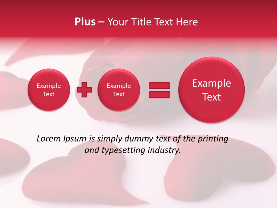 Greetings Marriage Botanical PowerPoint Template