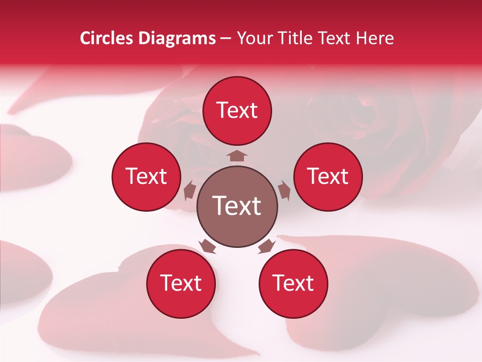 Greetings Marriage Botanical PowerPoint Template