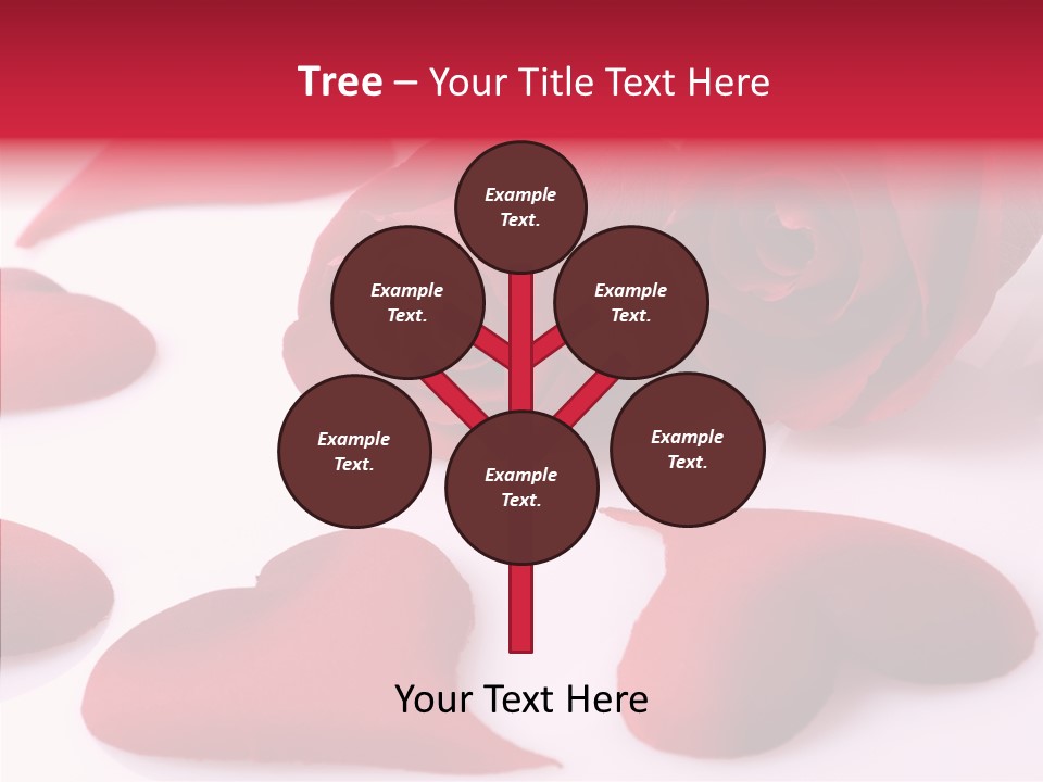 Greetings Marriage Botanical PowerPoint Template